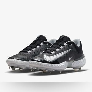 Nike Alpha Huarache Elite 4 Low Baseball Cleats- Size 8